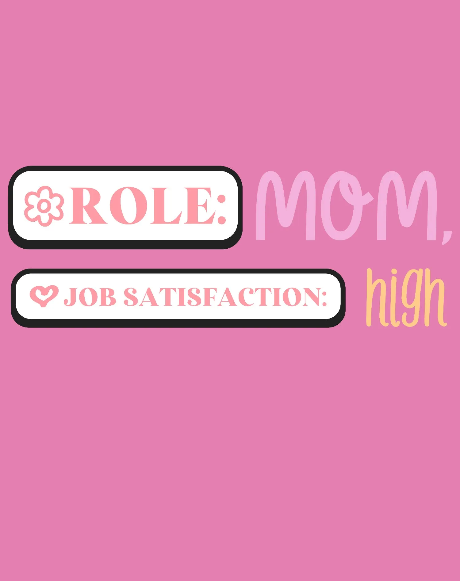 Mother's Day Role Mom Women's T-Shirt