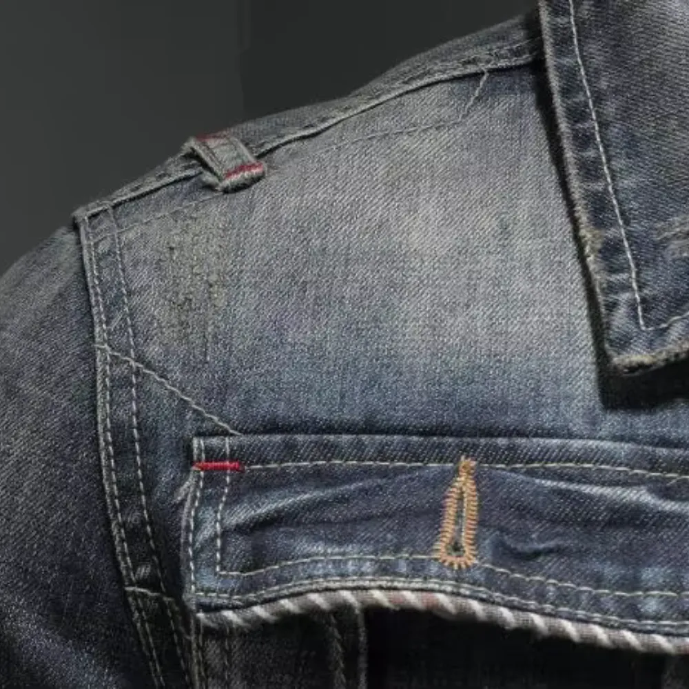 Nathan - trendy men's denim jacket