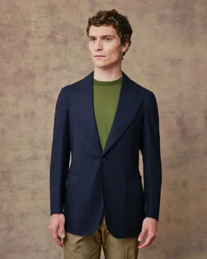 Navy Ultra-Light Unstructured Blazer