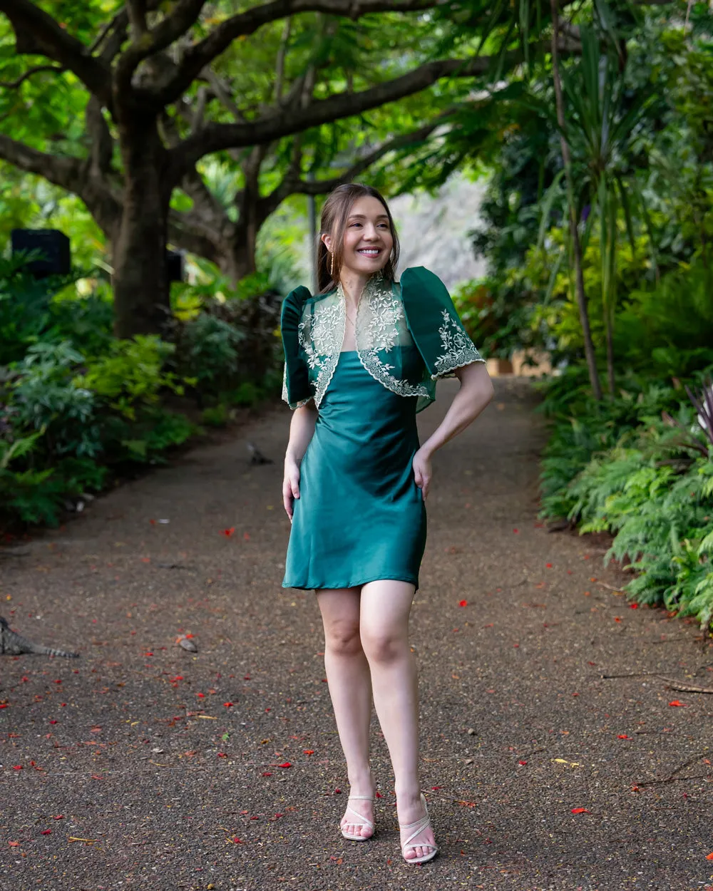 Nene Mestiza Bolero (Emerald Green)