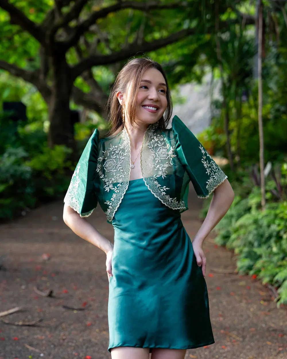 Nene Mestiza Bolero (Emerald Green)