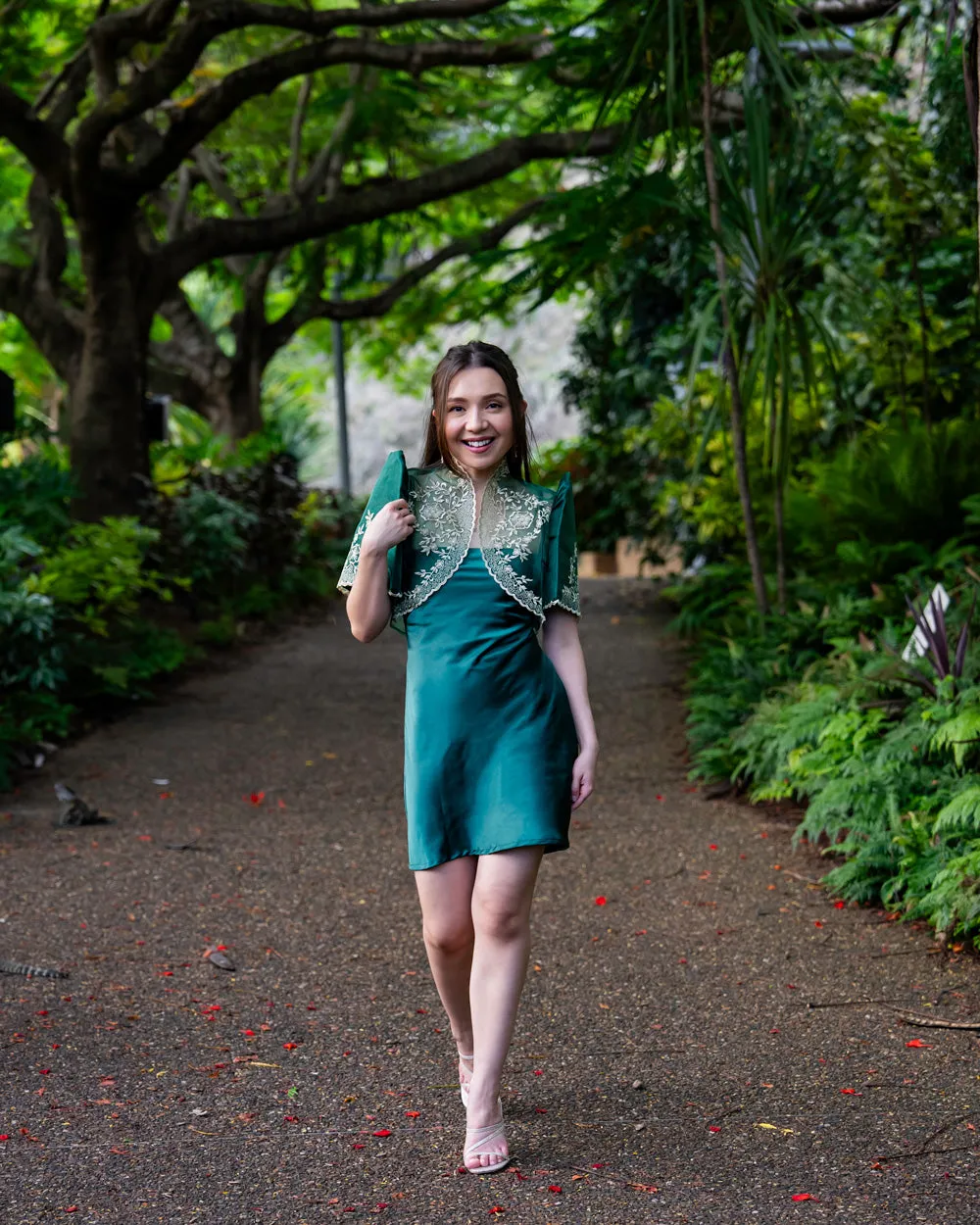Nene Mestiza Bolero (Emerald Green)