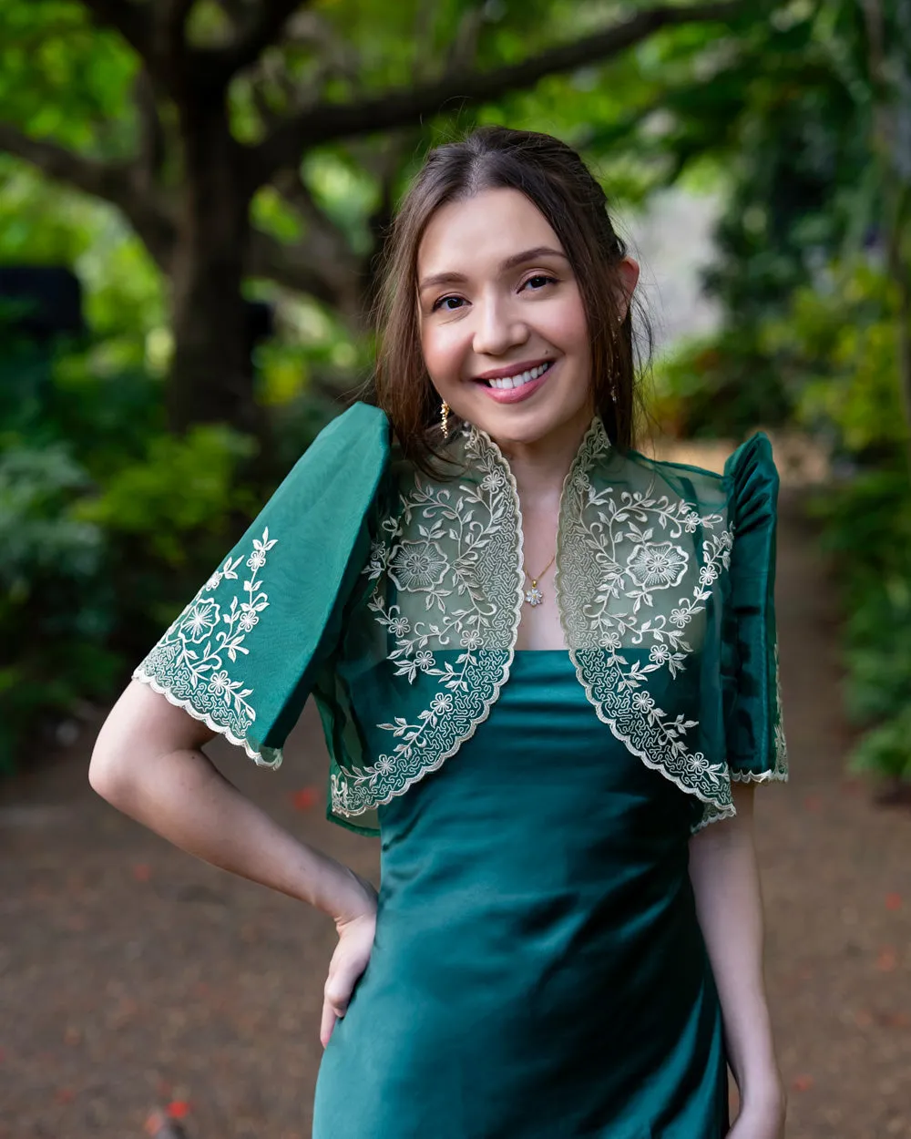 Nene Mestiza Bolero (Emerald Green)