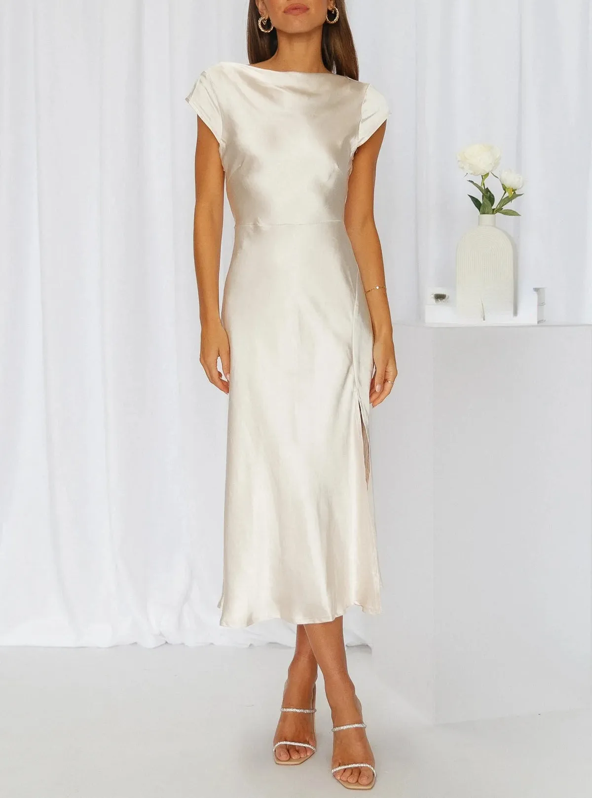 Nicanora® | Elegant Slik Dress