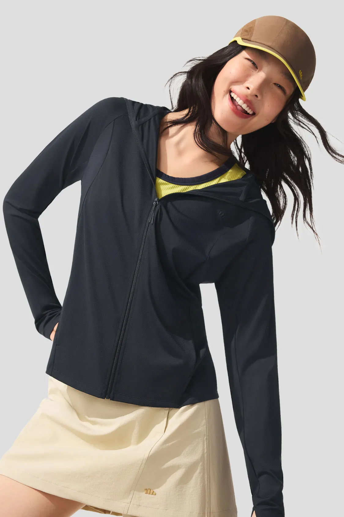 Nimbus - Women's Breathable Loose Sun Jacket UPF100 