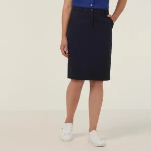NNT Women's Chino Skirt - Navy