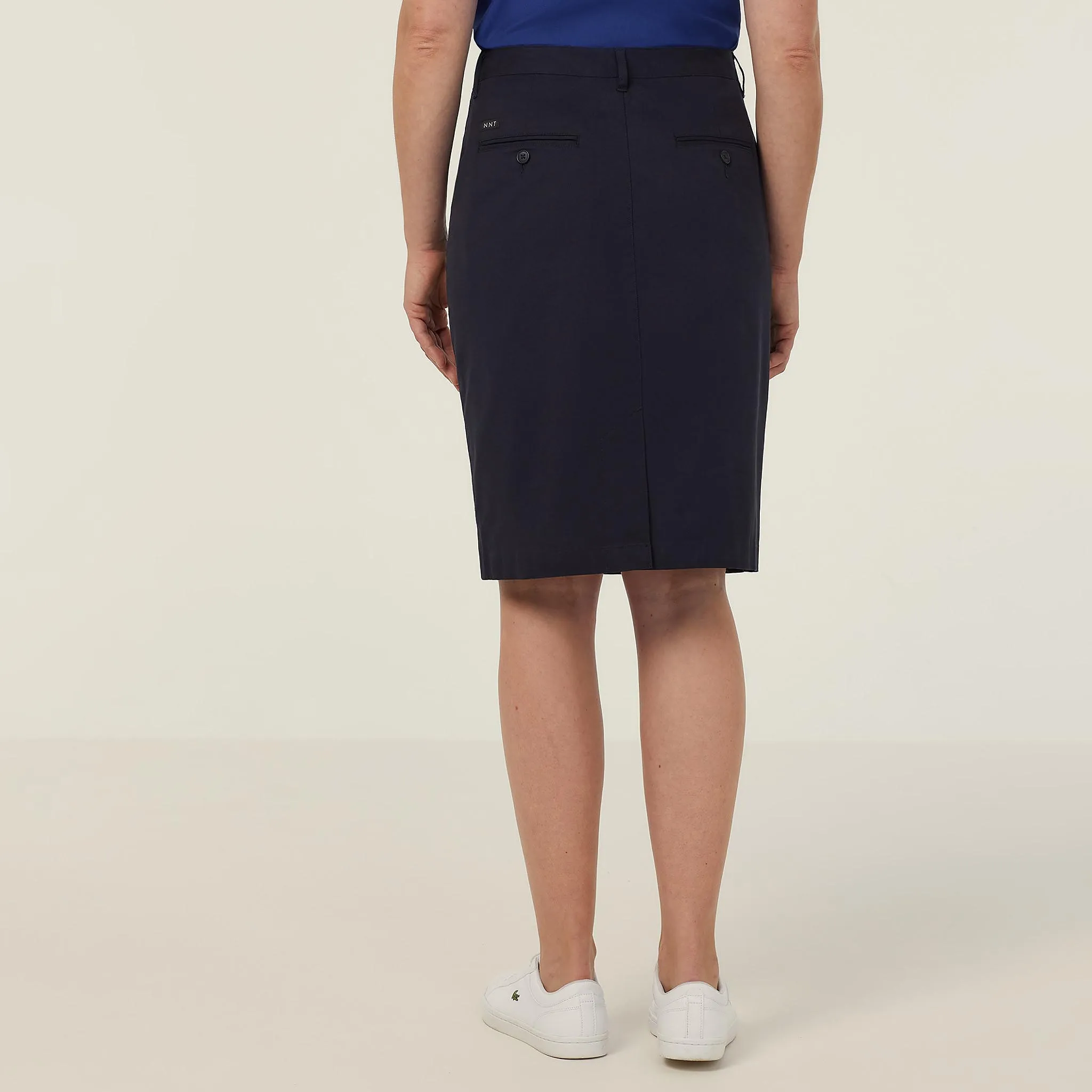 NNT Women's Chino Skirt - Navy