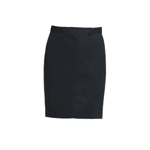 NNT Women's Stretch Cotton Chino Skirt - Black