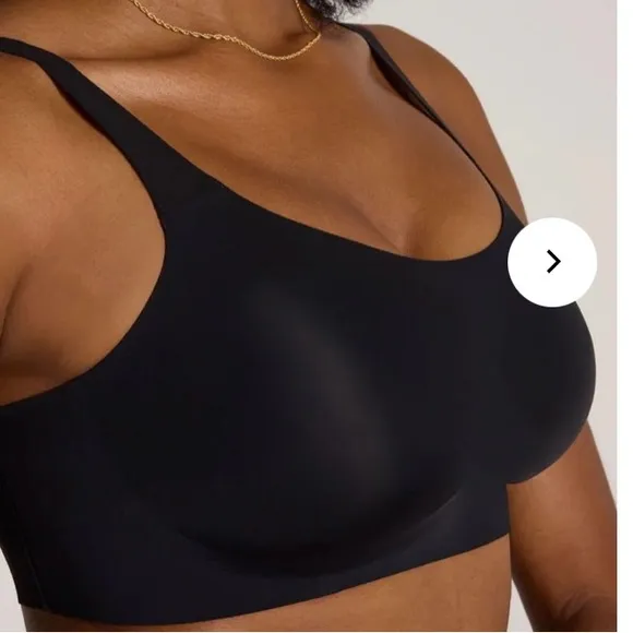 NWT Sz S Evelyn &amp; Bobbie Structured Scoop Bra Black   (EB CORE)