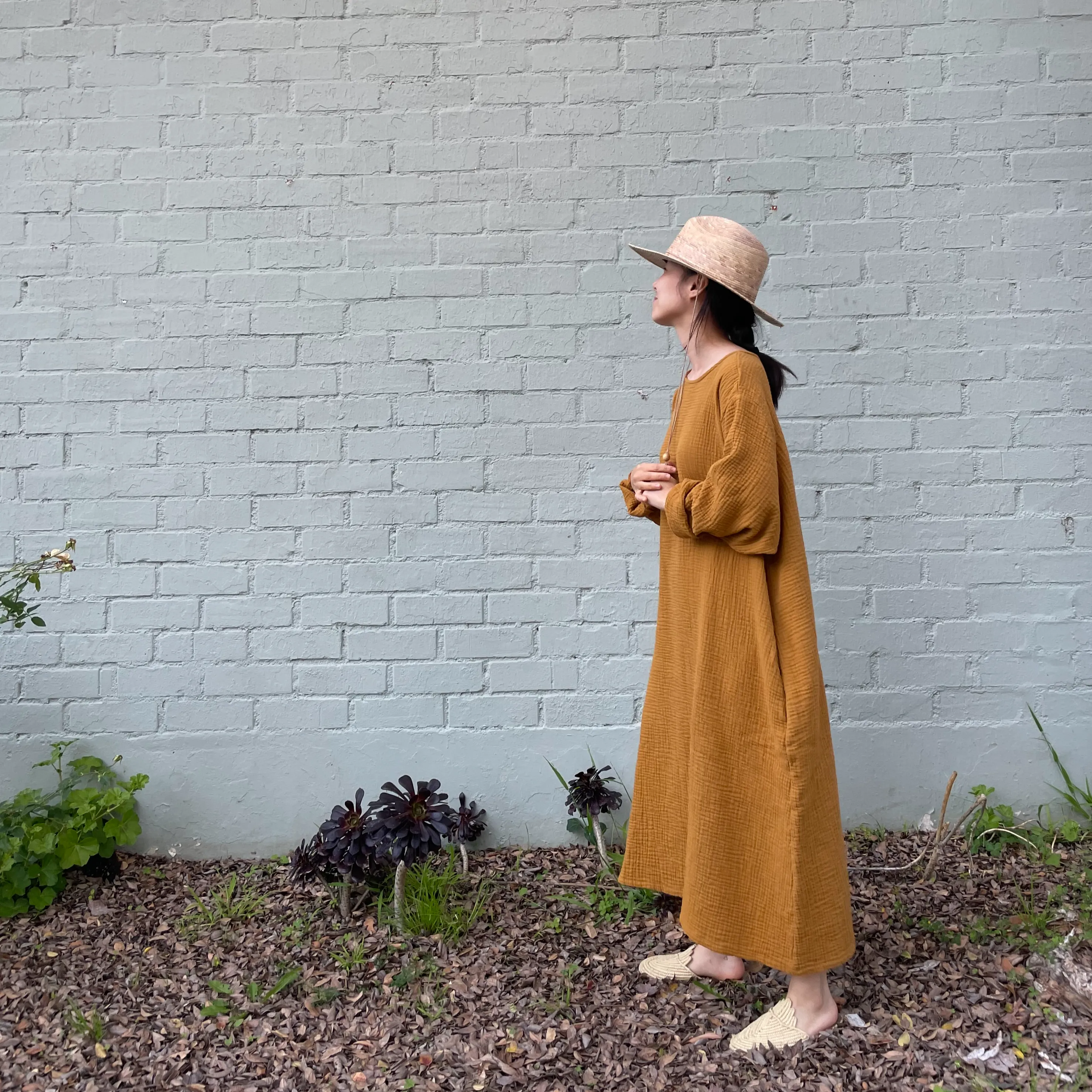 October Dress 2021 Mustard