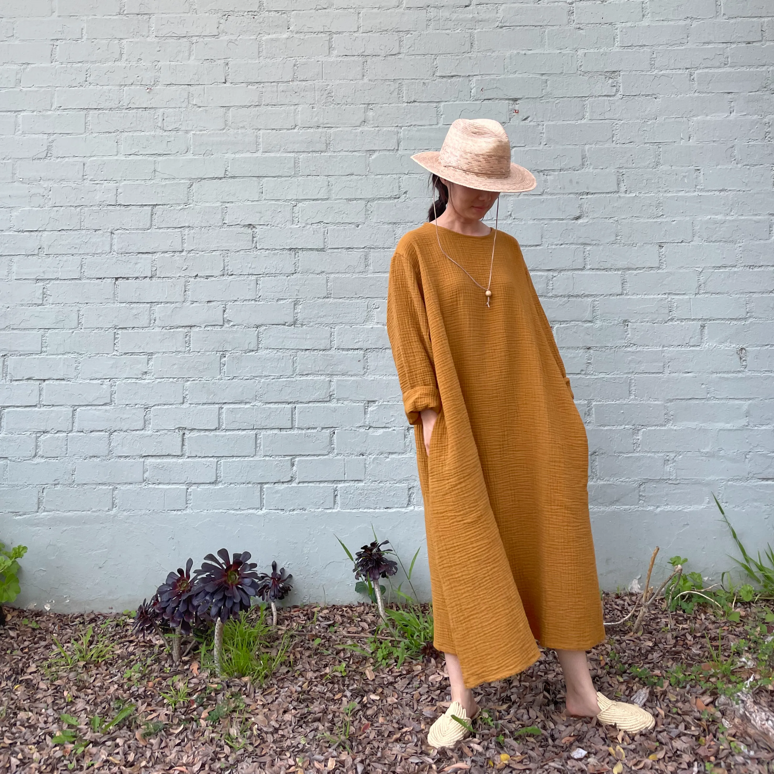 October Dress 2021 Mustard