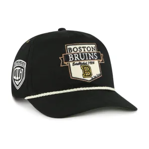 OLD TIME HOCKEY BOSTON BRUINS VINTAGE RAFTER SURE SHOT '47 HITCH