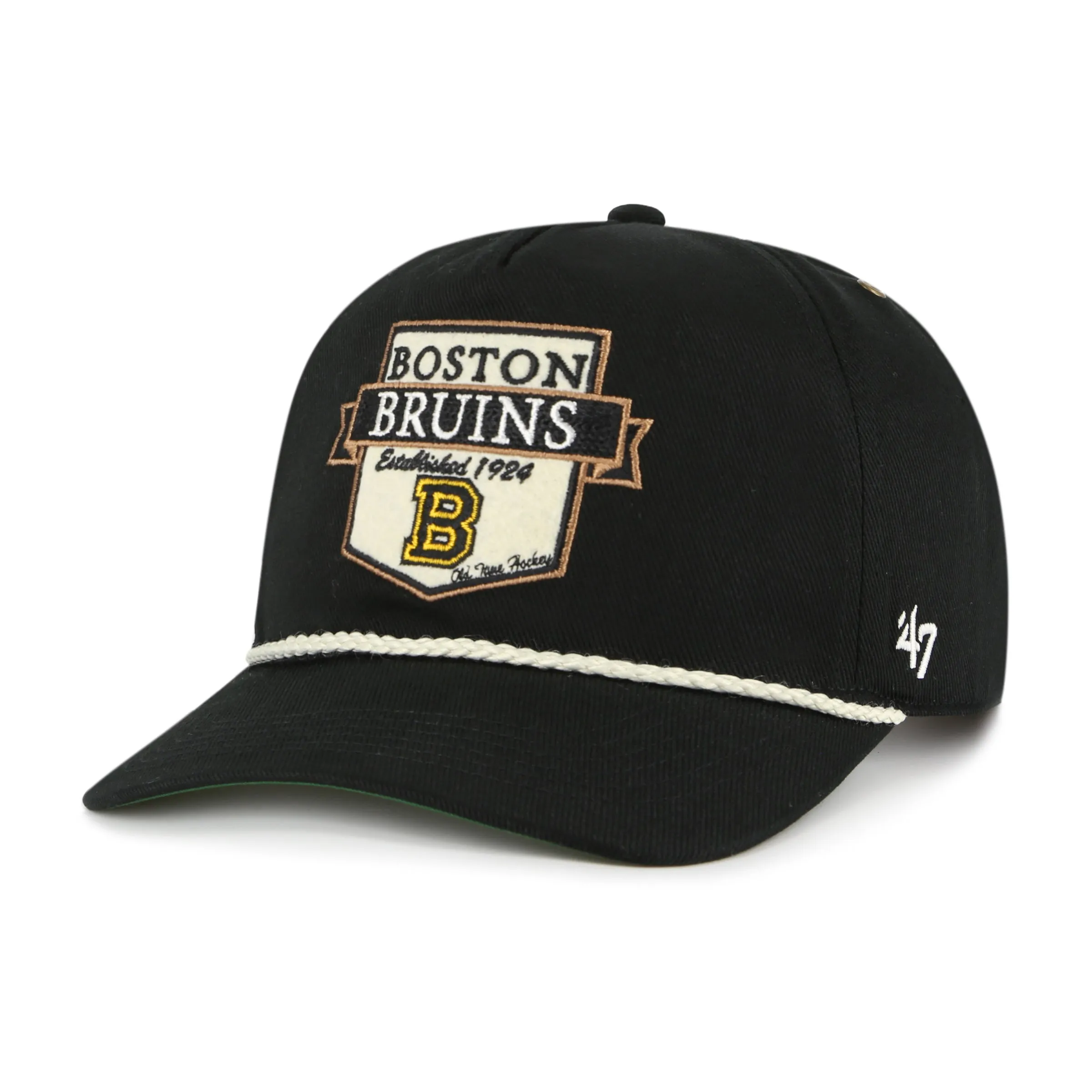 OLD TIME HOCKEY BOSTON BRUINS VINTAGE RAFTER SURE SHOT '47 HITCH