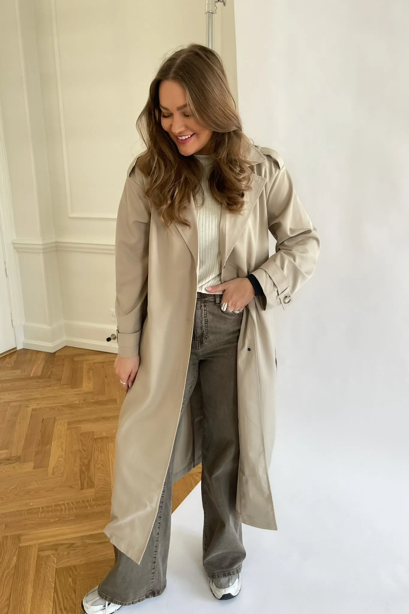 ONLLine Trenchcoat - Beige