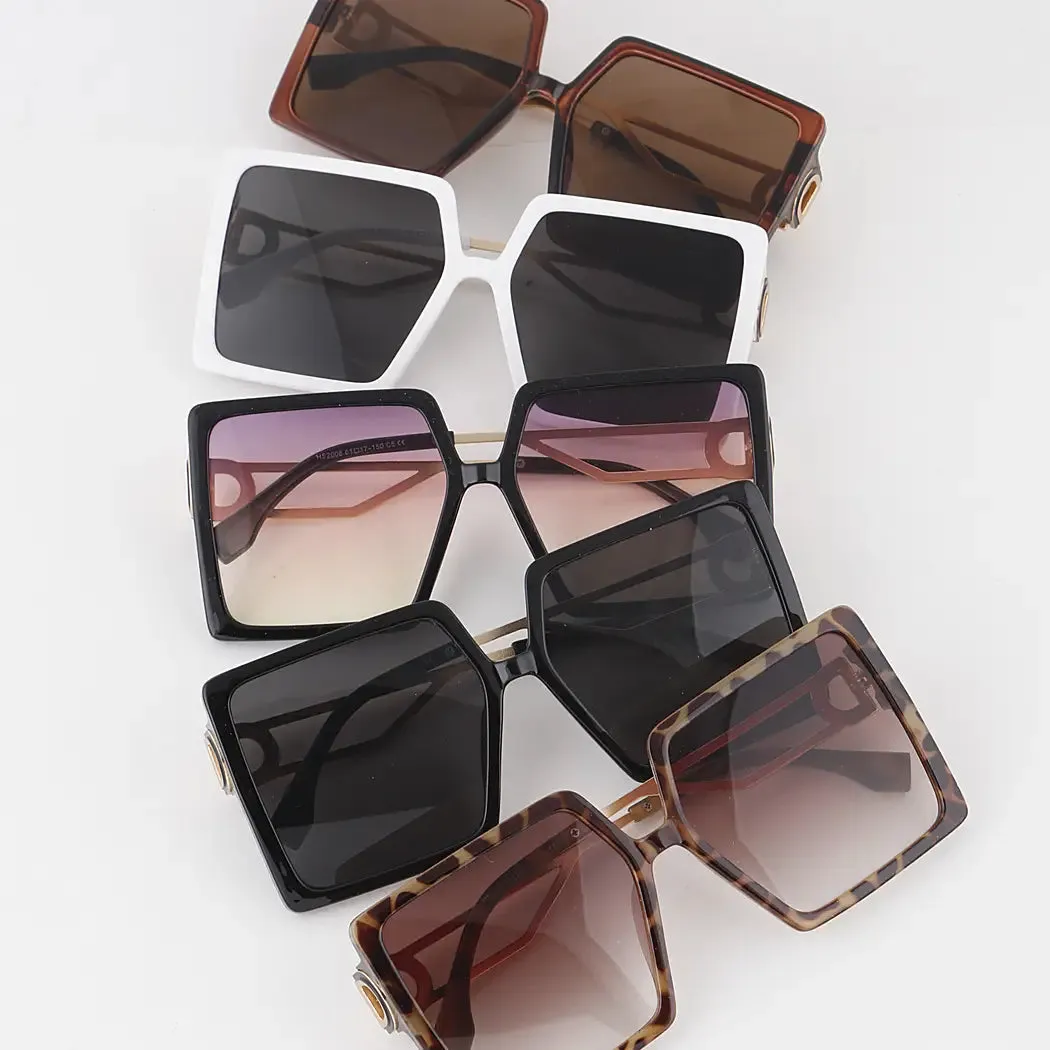 Oversized Square Sunglasses