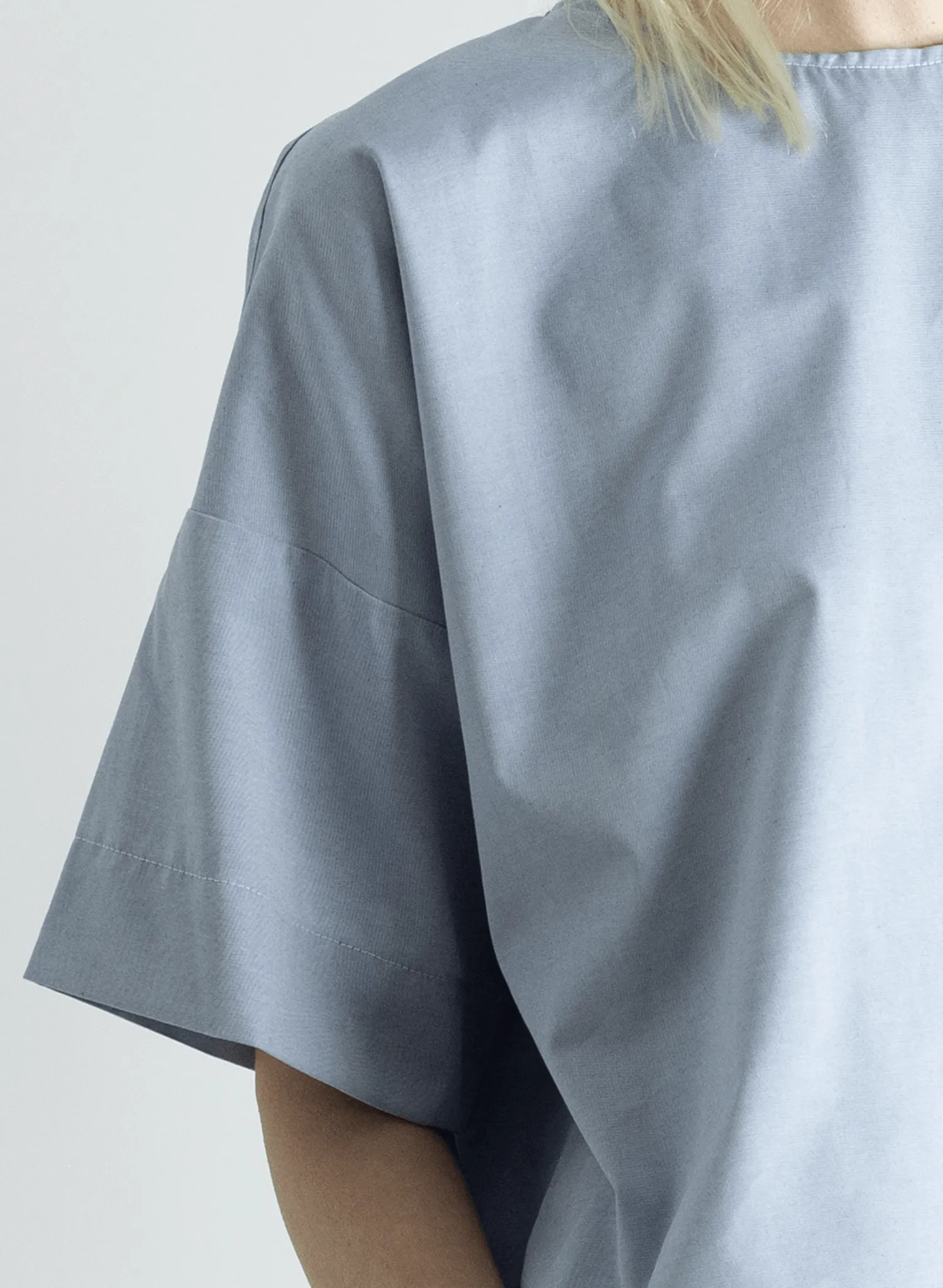 Oversized Tee - Oxford Blue