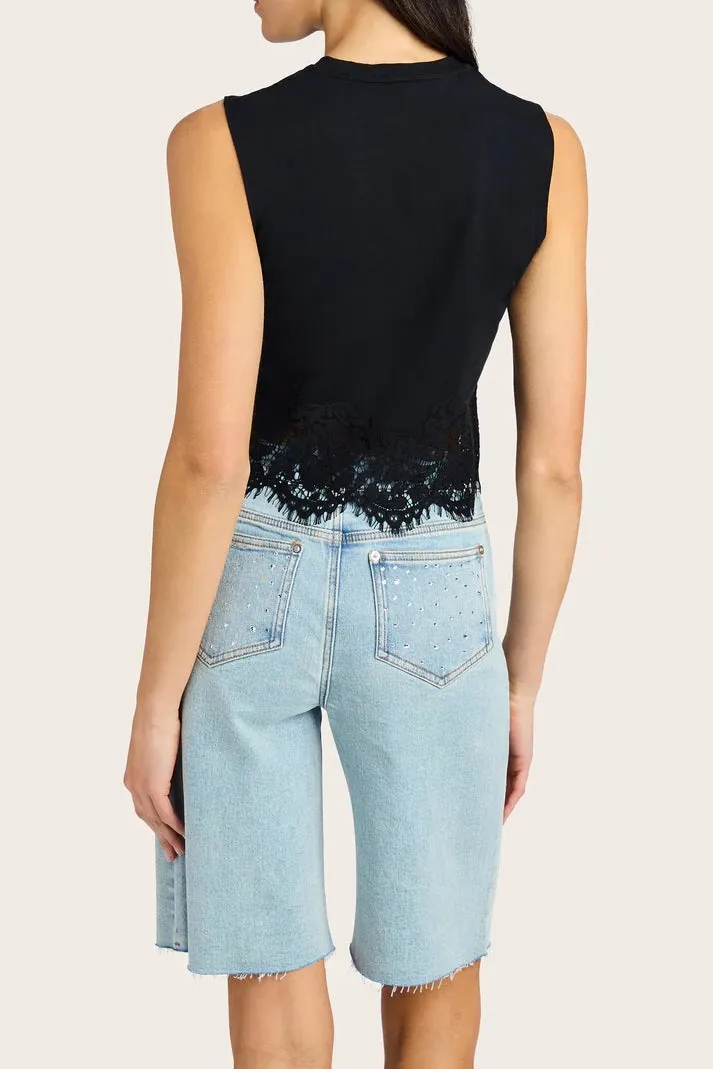 Palani Lace Mix Top