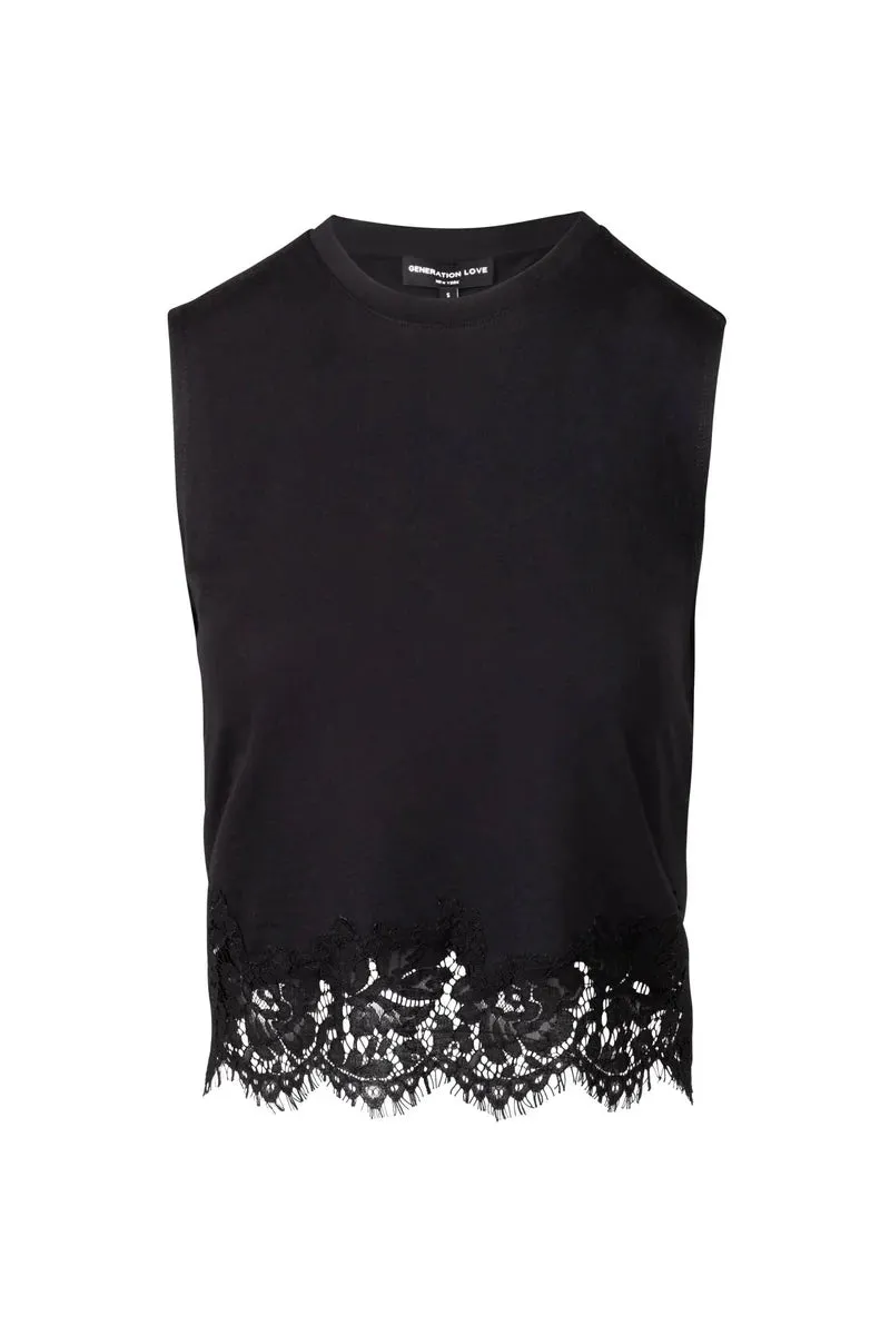 Palani Lace Mix Top
