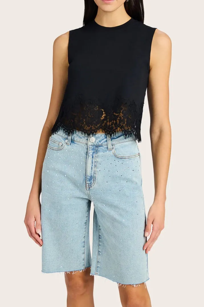 Palani Lace Mix Top