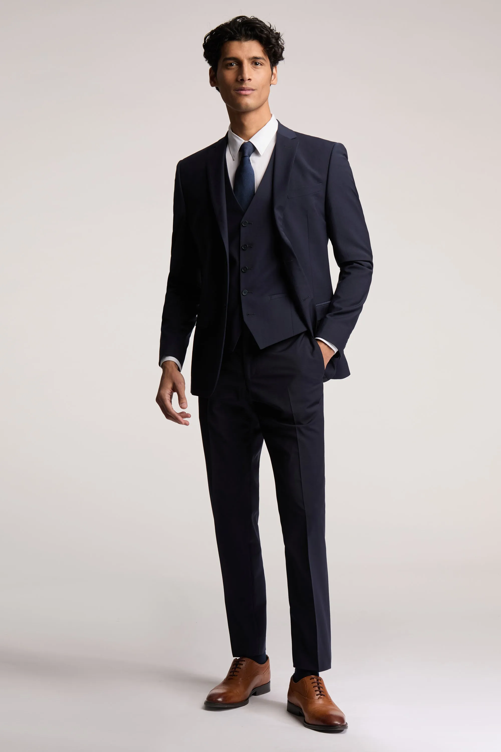 Panama Slim Jacket Navy