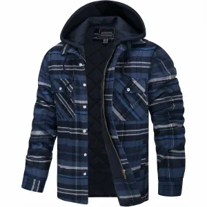 Pankraz | Checked jacket with zipper