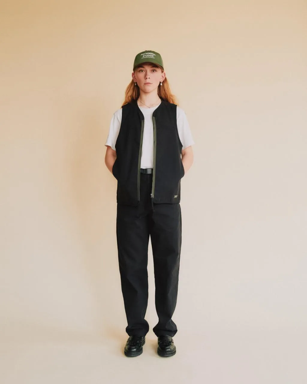 Pas Normal Studios - Off-Race Cotton Twill Vest - Black