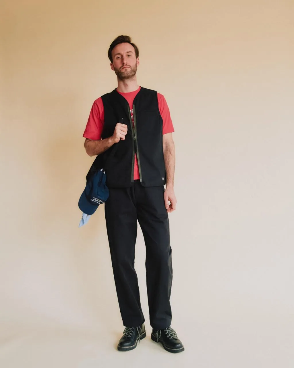 Pas Normal Studios - Off-Race Cotton Twill Vest - Black