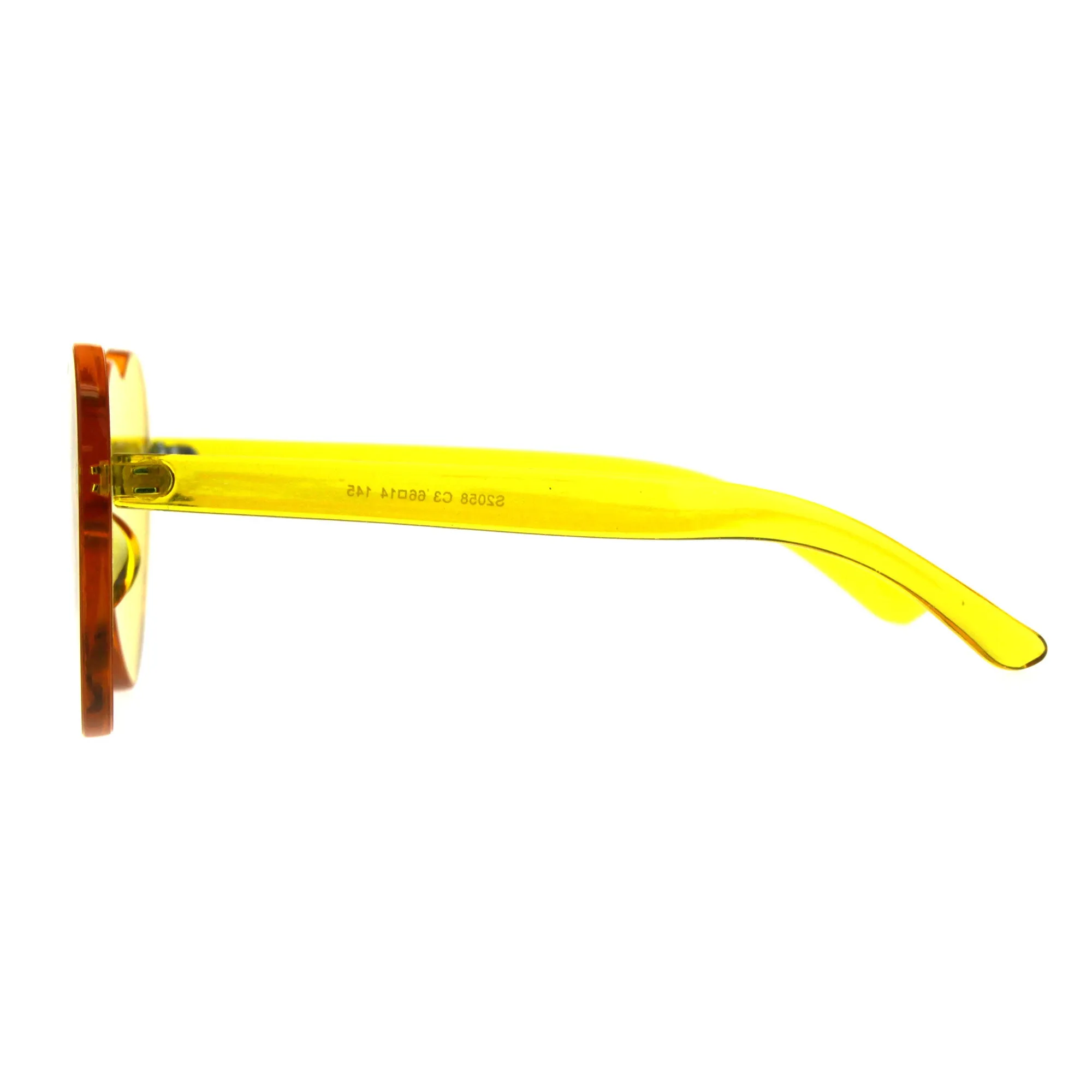 PASTL Monoblock Heart Sunglasses