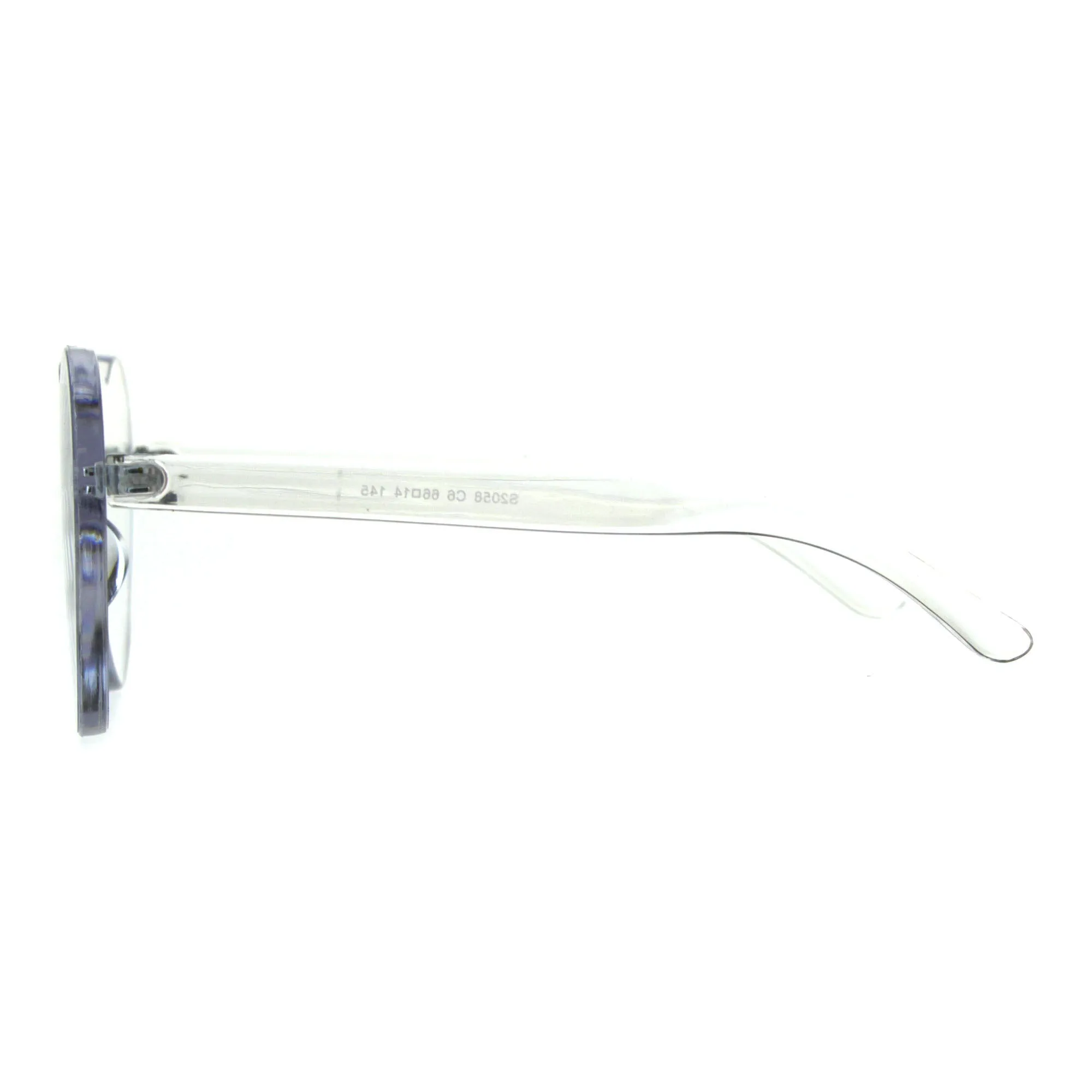 PASTL Monoblock Heart Sunglasses