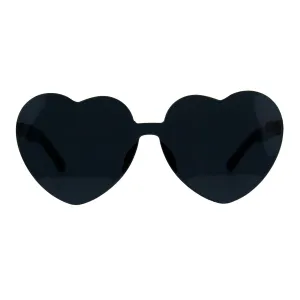 PASTL Monoblock Heart Sunglasses