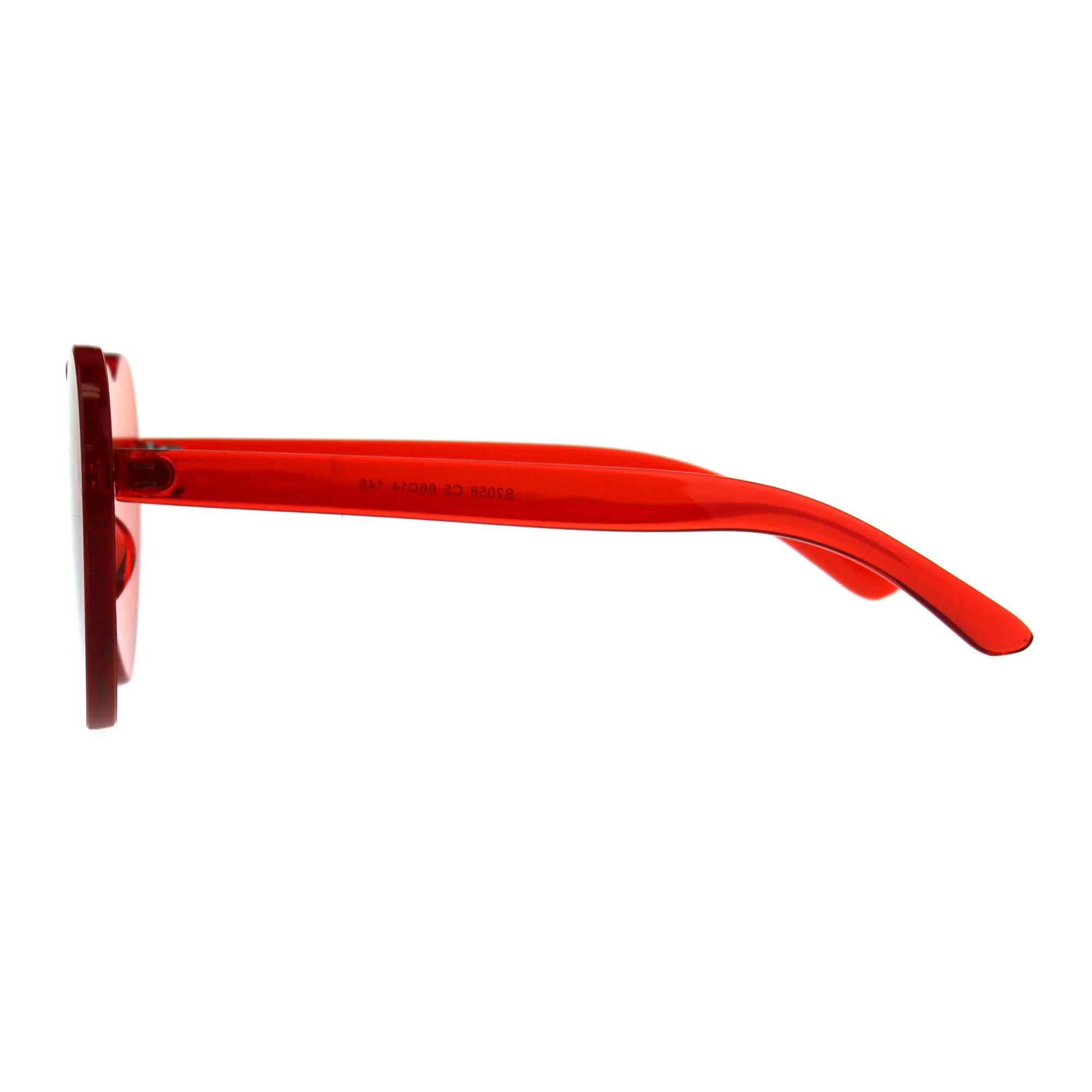 PASTL Monoblock Heart Sunglasses