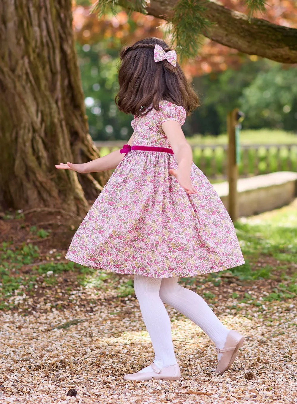 Penny Floral Bow Dress
