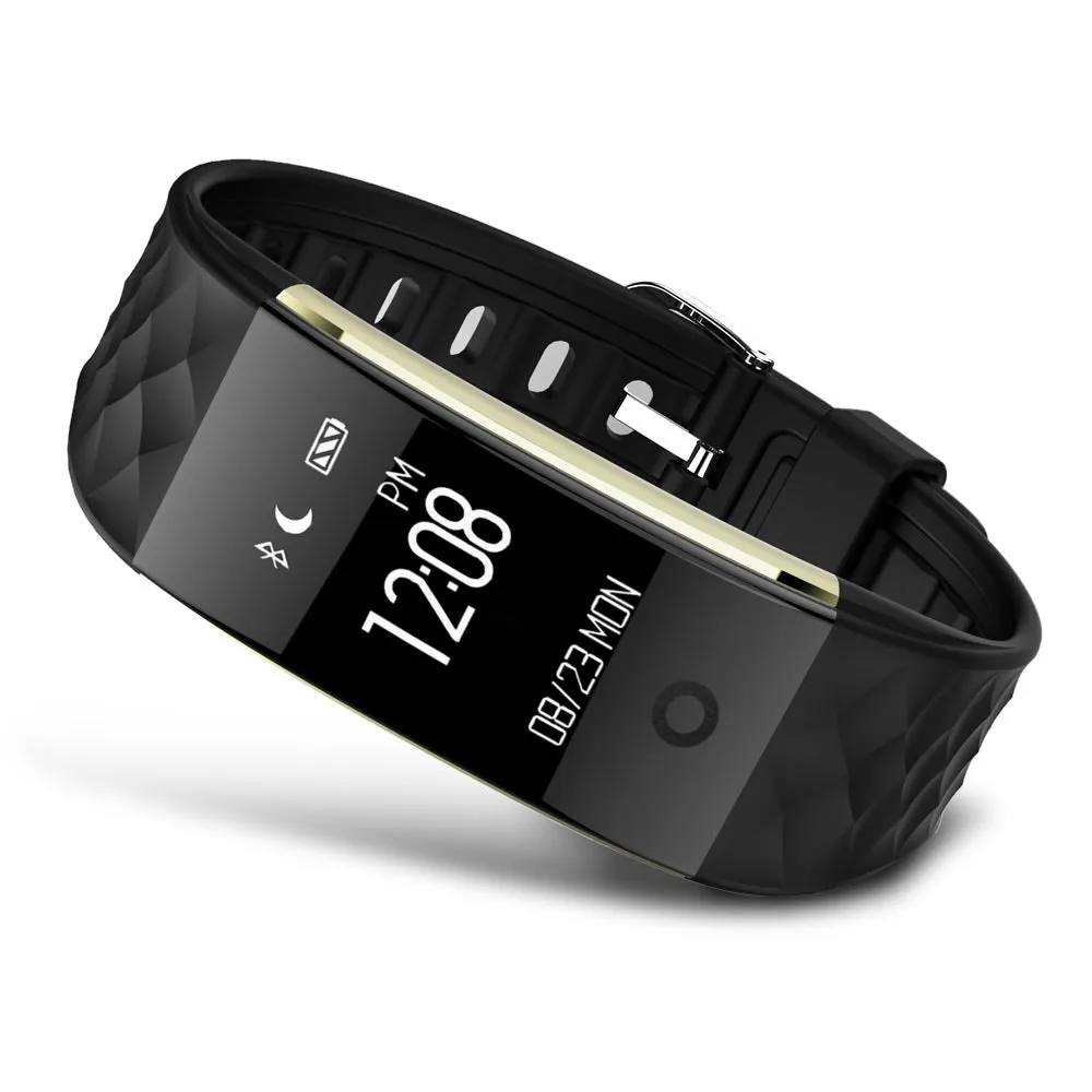 PINWEI S2 Smart Wristband With Heart Rate Monitor IP67 Waterproof Bluetooth For iOS Android