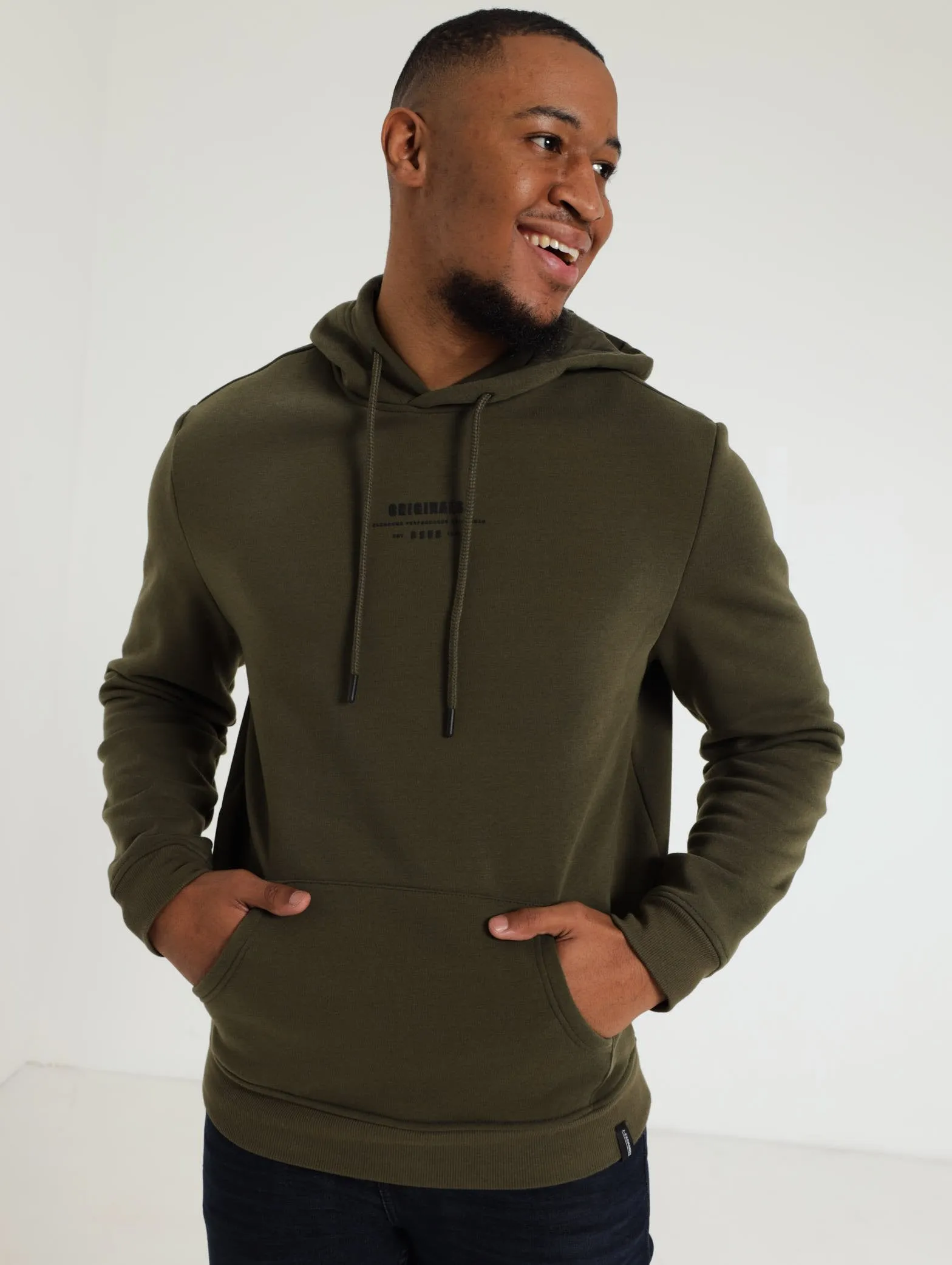 Plain Hoody - Light Fatigue