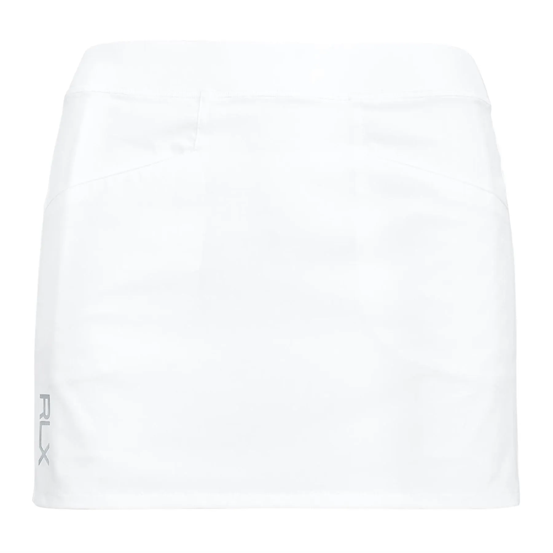 Pleated Four-Way-Stretch Skort Pure White