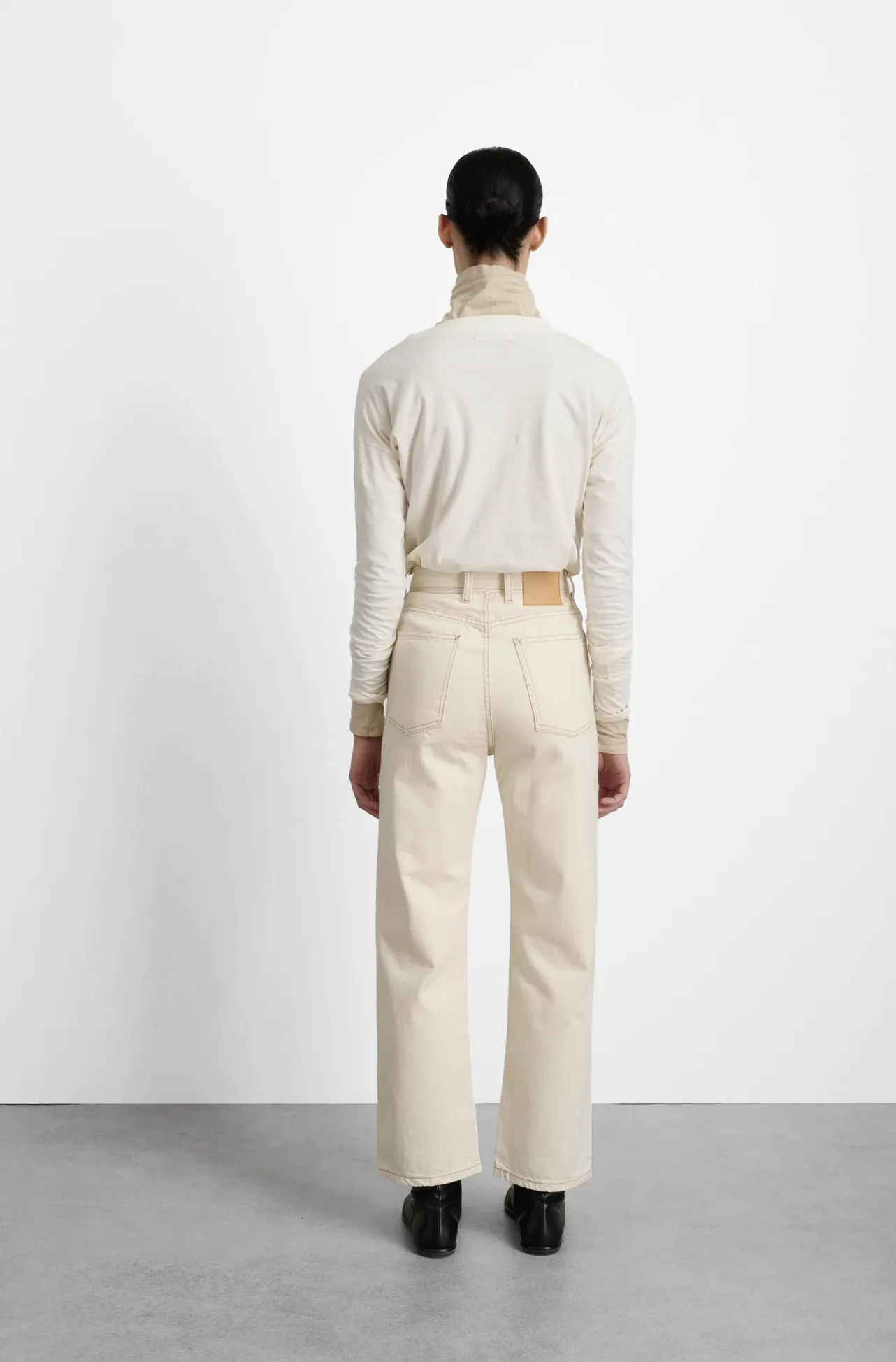 Plein Relaxed Straight Jean in Clair