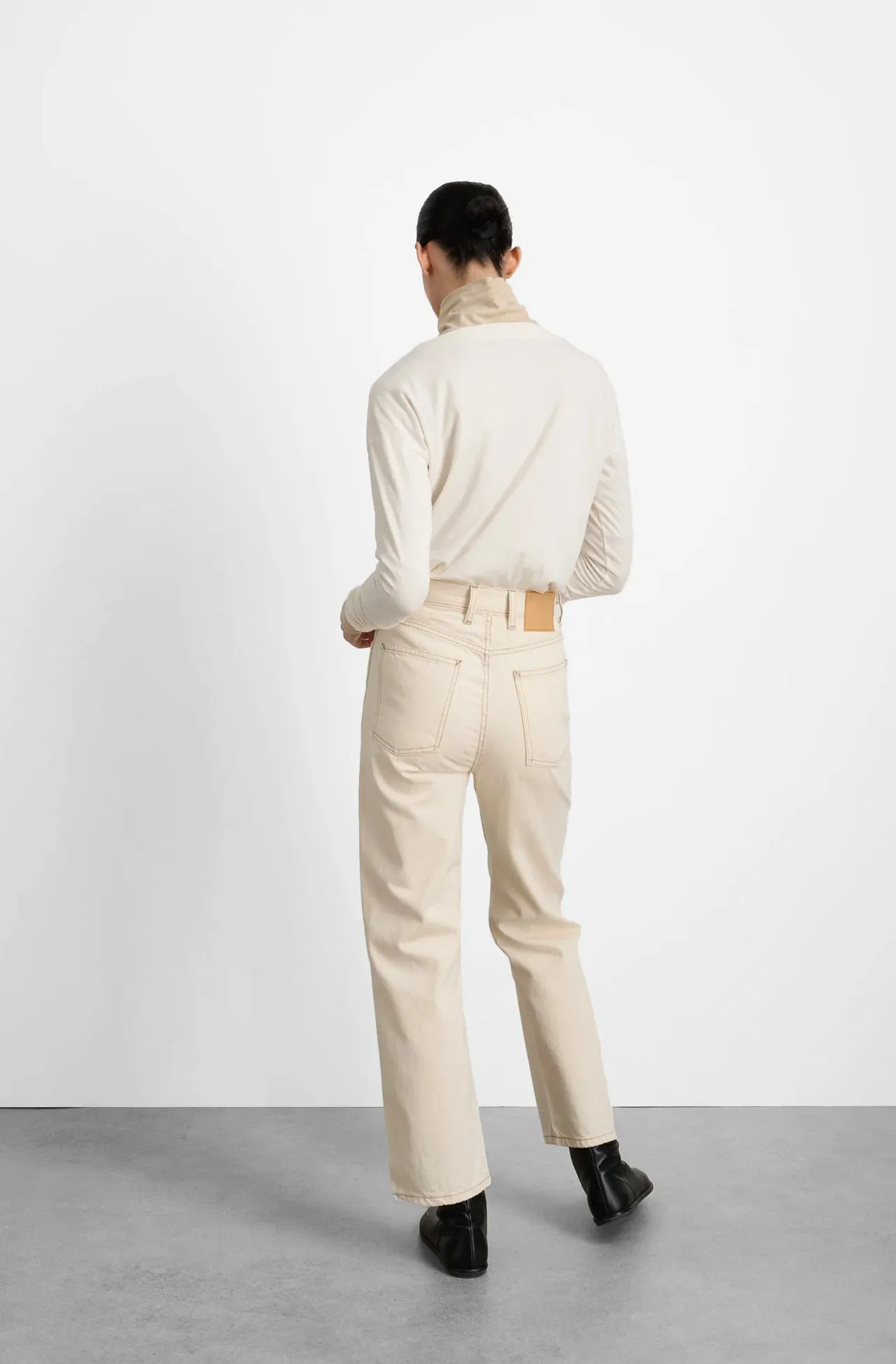 Plein Relaxed Straight Jean in Clair