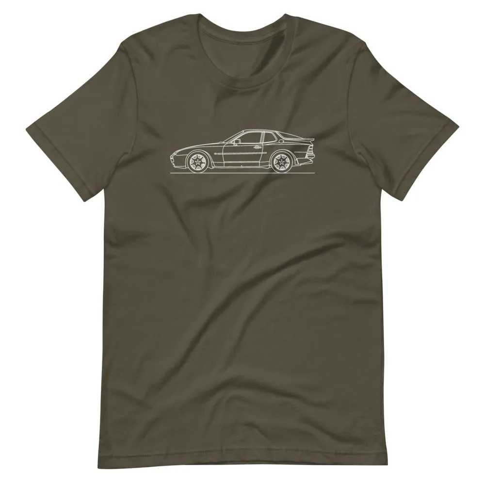 Porsche 944 Turbo S silhouette T-shirt