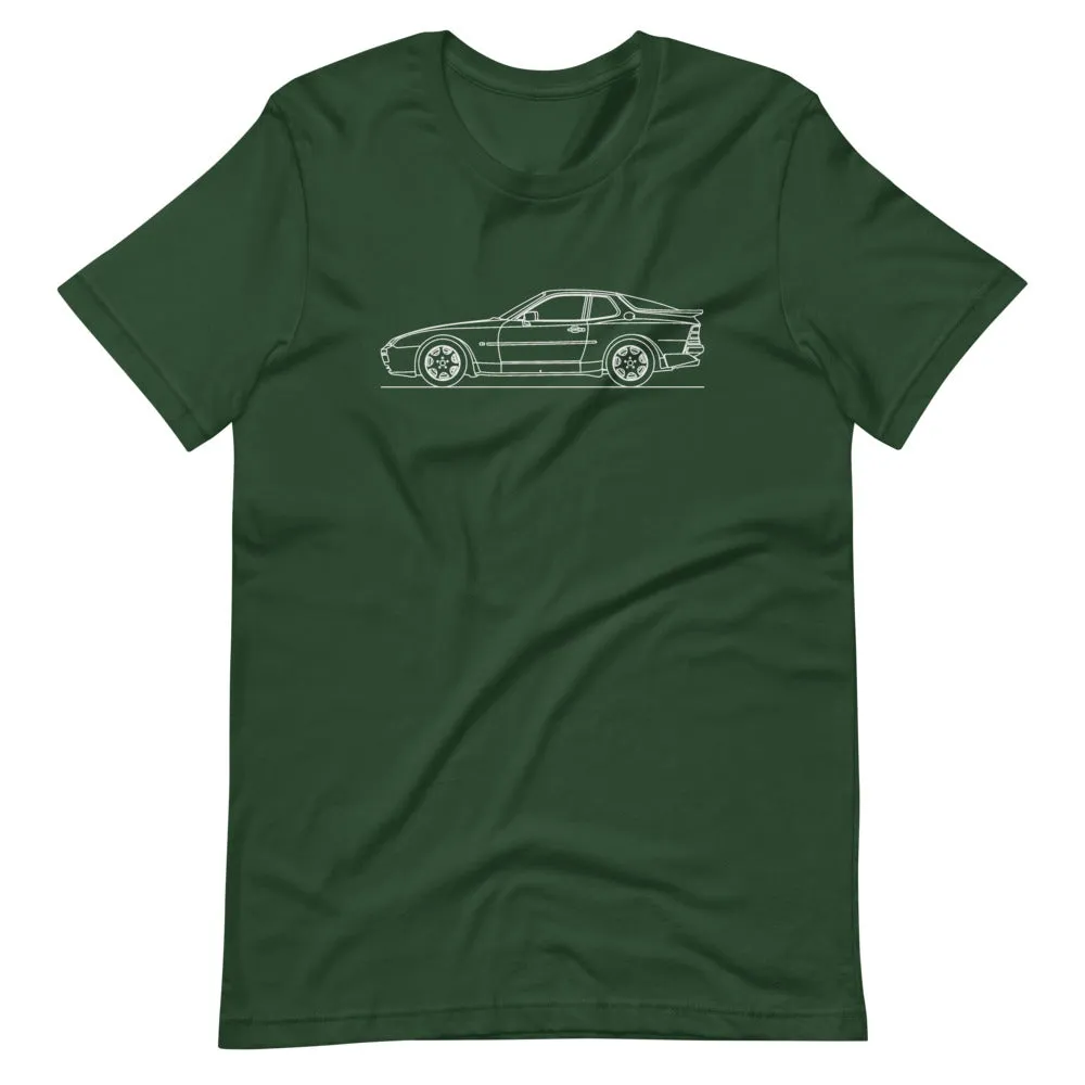 Porsche 944 Turbo S silhouette T-shirt