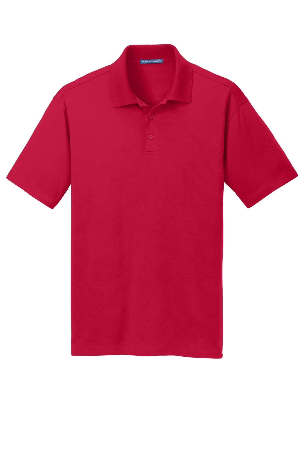 Port Authority Rapid Dry Mesh Polo. K573 Engine Red