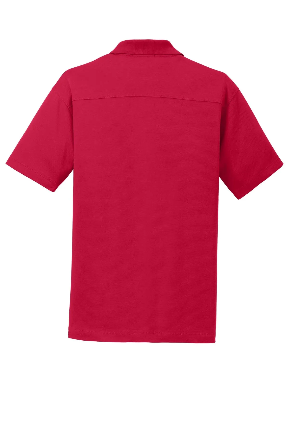 Port Authority Rapid Dry Mesh Polo. K573 Engine Red