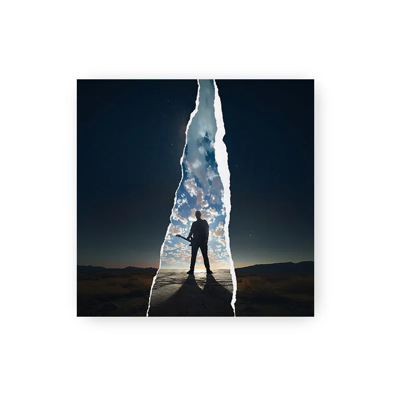 (PRE-ORDER) Here We Go Crazy Limited Edition Clear With Blue Splatter LP   CD   Silhouette T-Shirt Bundle