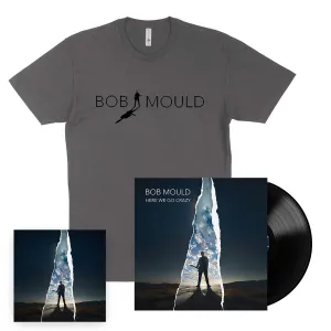 (PRE-ORDER) Here We Go Crazy LP   CD   Silhouette T-Shirt Bundle