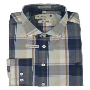 Pringle Godfrey Tailored Long Sleeve Shirt Taupe