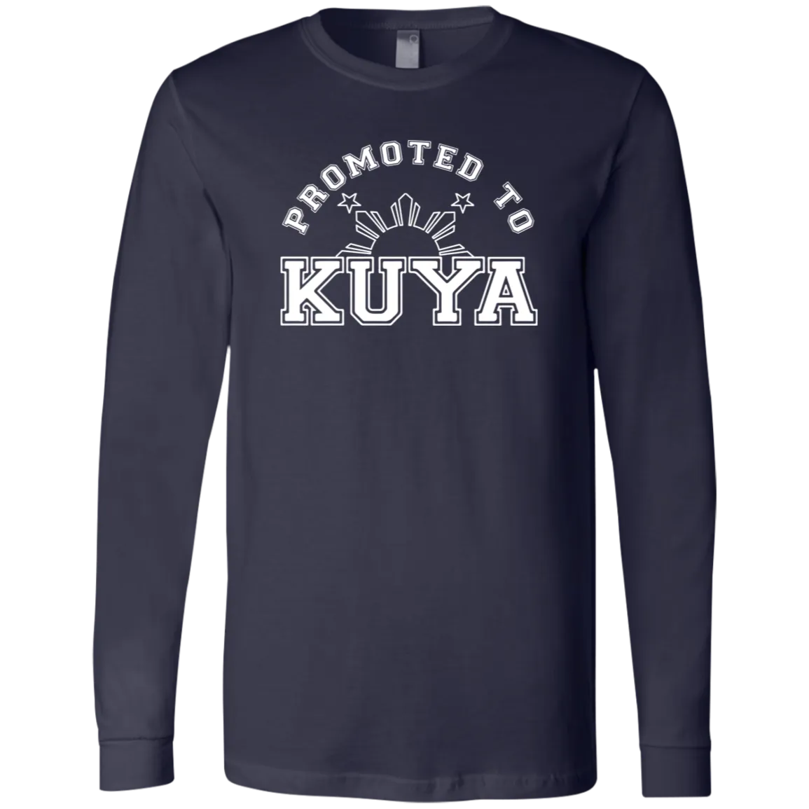 Promoted To Kuya Mens Jersey Long Sleeve T-Shirt