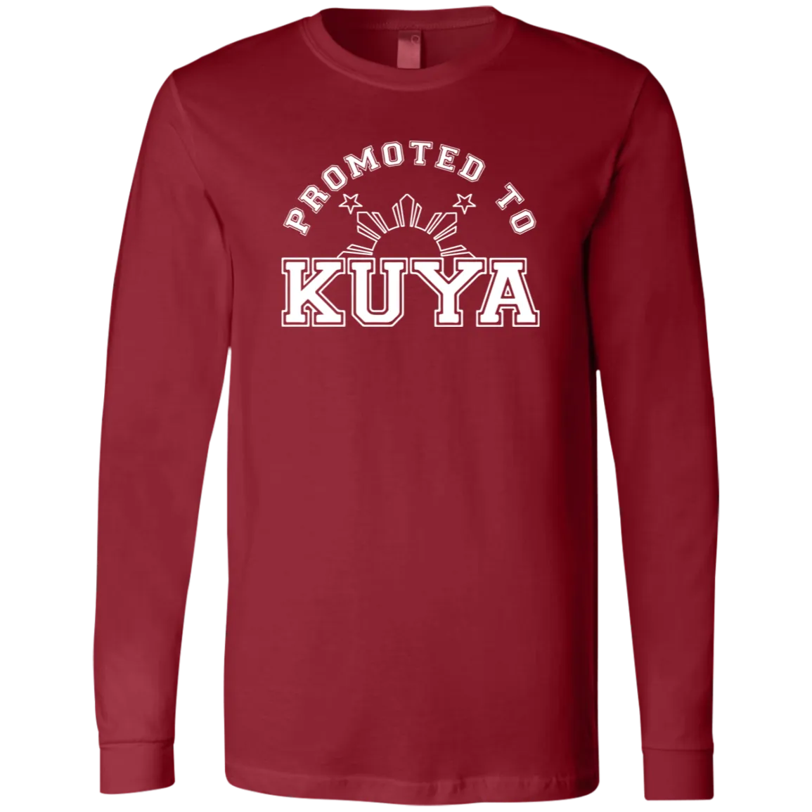 Promoted To Kuya Mens Jersey Long Sleeve T-Shirt