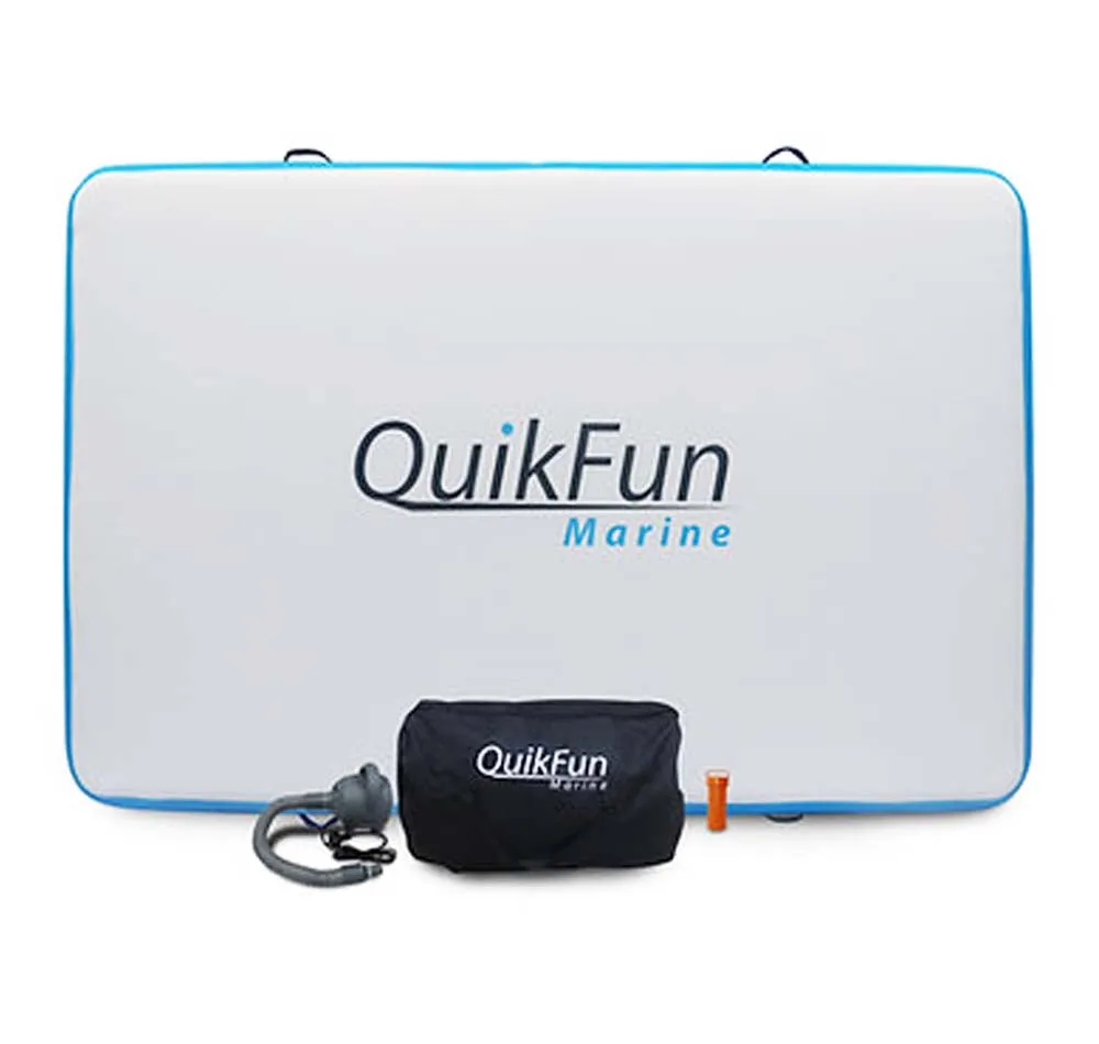 QuikFun Marine QuikDeck Inflatable Pontoon