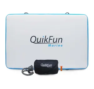 QuikFun Marine QuikDeck Inflatable Pontoon