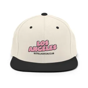 "Los Angeles" Natural Snapback