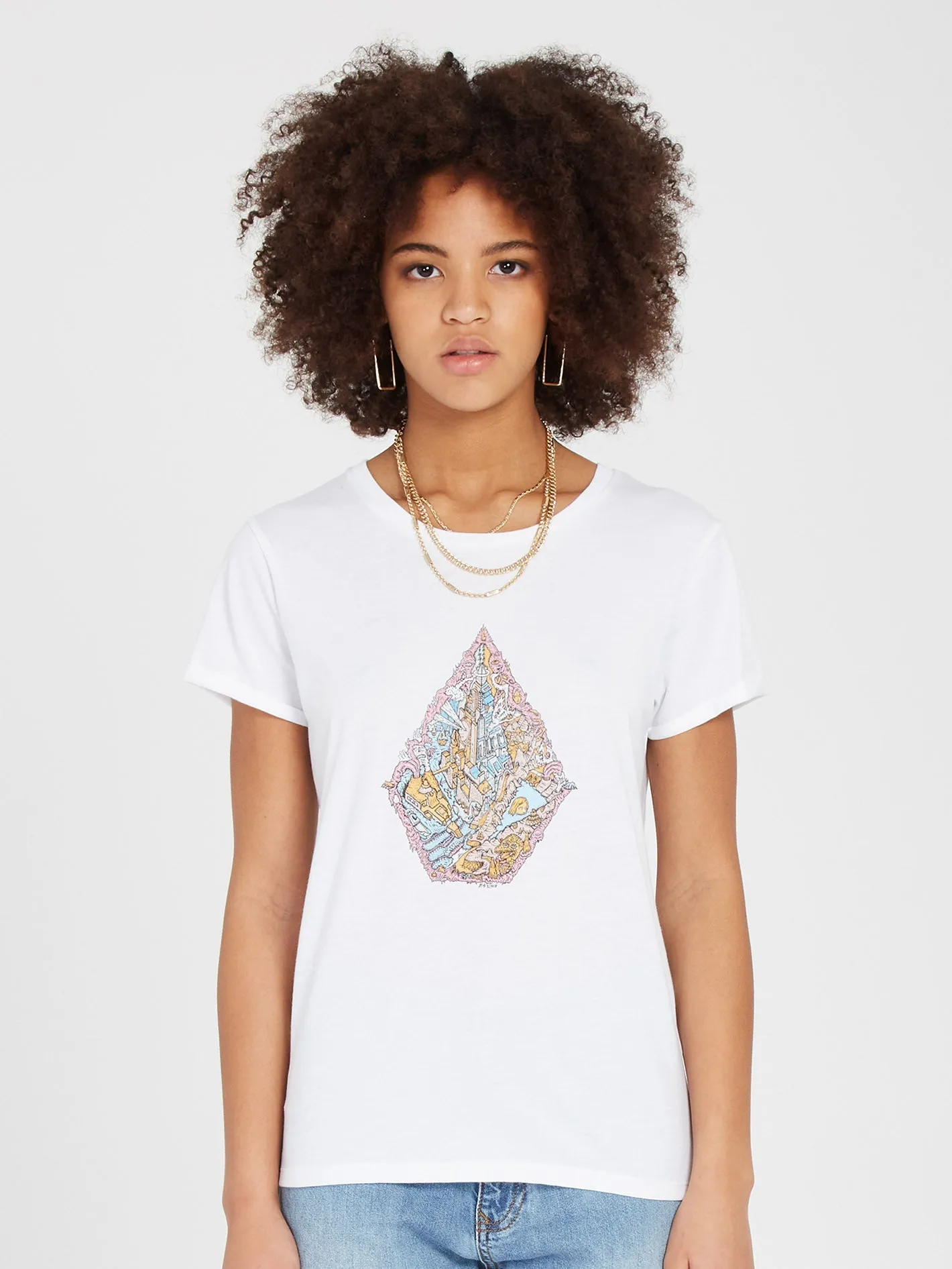 Radical Daze T-Shirt - WHITE